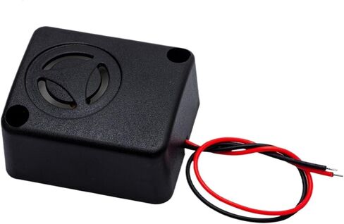Anti-Theft Car Burglar Alarm 6/12/15V 120dB Active High Decibel Buzzer Safe Box Burglar Alarm Car Accessories QSI-4840 in Saudi Arabia