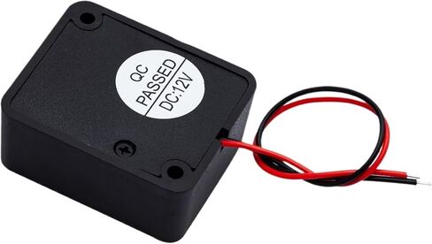 Anti-Theft Car Burglar Alarm 6/12/15V 120dB Active High Decibel Buzzer Safe Box Burglar Alarm Car Accessories QSI-4840 in Saudi Arabia