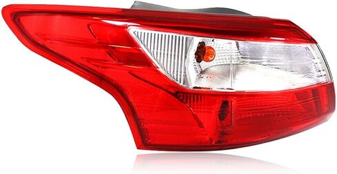 Tail Light Compatible with Ford Focus Sedan 2012 2013 2014 with Bulb Replace FO2818151 (Left Driver Side) in Kuwait