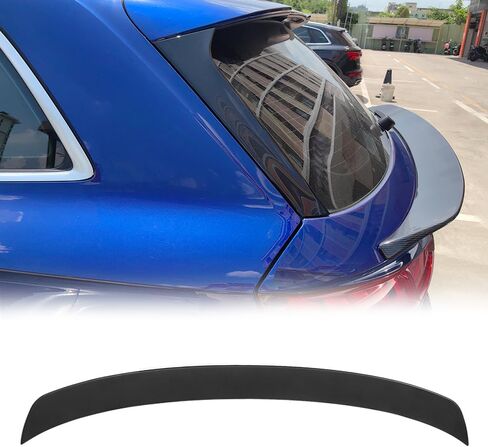 Trunk Spoiler Compatible with 2018-2025 Audi SQ5 Q5 PHEV (Not Fit Sportback Models), ABS Plastic Black Carbon Fiber Print Duckbill Style Rear Trunk Tail Lid Racing Spoiler Wing in Saudi Arabia