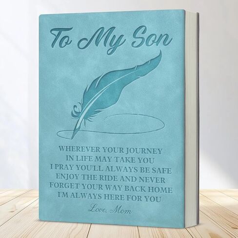 Son Gifts from Mom Notebook Writing Journal Gifts for Son Graduation Birthday Christmas in Saudi Arabia