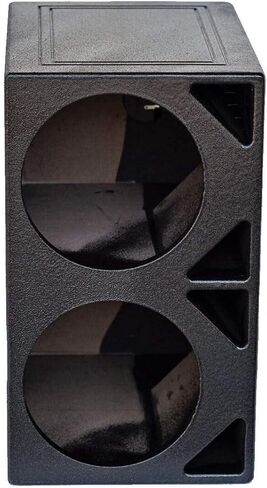 Qpower QBomb QBOMB10HP صندوق مضخم صوت مزدوج 10 بوصة مزود بفتحات تهوية مع بخاخ Bedliner in Kuwait