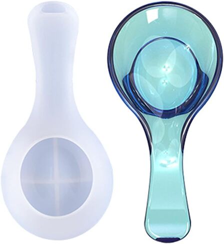 Creative Epoxy Resin Mold, Spoon Fork Holder Pad DIY Silicone Mold Spatula Rack Utensil Tray Silicone Mold in Saudi Arabia