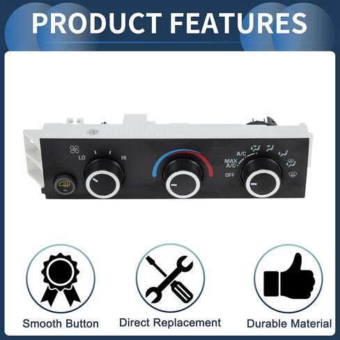 No.84793088/599294 Climate Control Module for Chevrolet Express 1500 2500 2001-2014 Heater A/C Climate Control Panel Black in Saudi Arabia