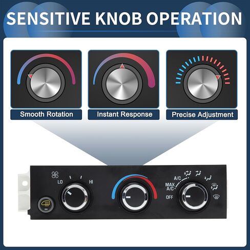 No.84793088/599294 Climate Control Module for Chevrolet Express 1500 2500 2001-2014 Heater A/C Climate Control Panel Black in Saudi Arabia