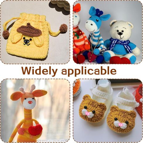 150 قطعة من أنوف Teaaha الآمنة لحيوانات الكروشيه Amigurumi، أنف أمان بلاستيكي للحيوانات المحشوة، أنوف متدفقة من الكروشيه باللون الوردي والبني مع غسالات لإكسسوارات الدببة القطيفة للدمى اليدوية (3 ألوان) in Saudi Arabia