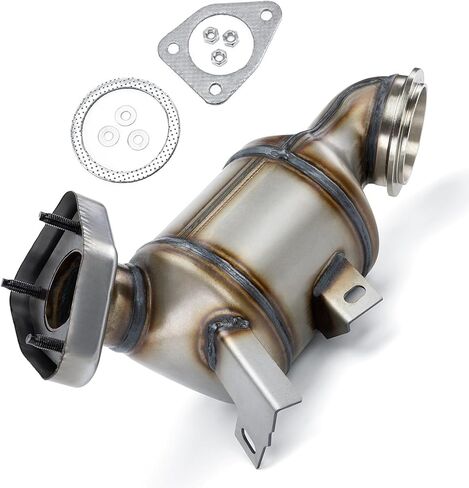 محول حفاز أمامي مع مجموعة حشية متوافقة مع Chevy Cruze 2011-2016، Sonic 2012-2020، Trax 2013-2021، Buick Encore 2013-2021 1.4L استبدال# 674-854 16953 - متوافق مع وكالة حماية البيئة in Kuwait