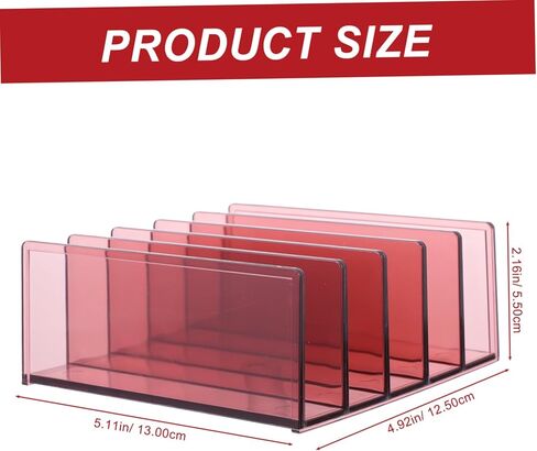 NUOBESTY Multifunctional Book Storage Rack Vertical Organizer for Office and Home Desktop Bookend 3-Tier Design for Notebooks and Documents in Saudi Arabia