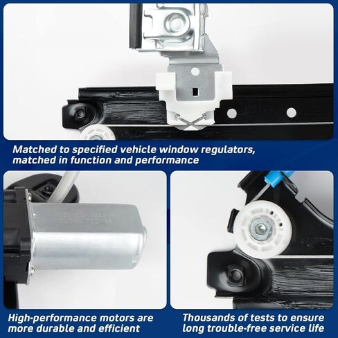 741-578 Rear Left Power Window Regulator and Motor Assembly Compatible with 2002-2006 Escalade/02-06 GMC Yukon XL/Sierra/Silverado/Tahoe/Suburban/Avalanche in Kuwait