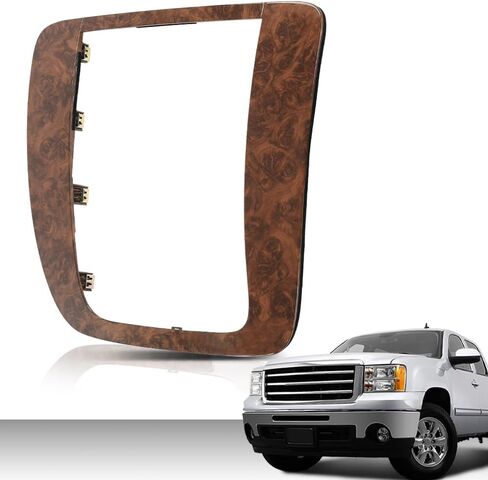إطار راديو ANDPLAY متوافق مع Chevy Silverado 1500 Tahoe GMC Sierra 1500 Yukon 2007 2008 2009 2010 2011 2012 2013 2014 15211886 26887440 15247458 بني in Kuwait