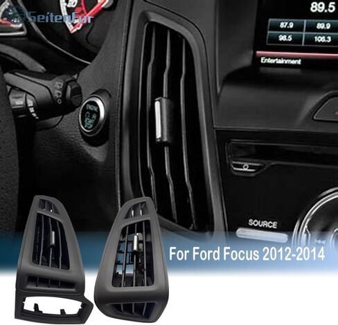 Left Dashboard Air AC Vent Air Conditioning Vent Trim Panel Black For Ford Focus 2012-2014 in Saudi Arabia