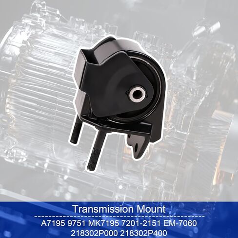 طقم تثبيت محرك المحرك متوافق مع 2011-2013 Kia Sorento 2.4L 3.5L FWD، لـ 2010-2012 Hyundai Santa Fe 2.4L 3.5L FWD لاستبدال OE# A7195 / A7196 / A7198 / A71018 مجموعة من 4 in Kuwait