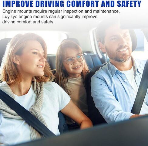 طقم تثبيت محرك المحرك متوافق مع 2011-2013 Kia Sorento 2.4L 3.5L FWD، لـ 2010-2012 Hyundai Santa Fe 2.4L 3.5L FWD لاستبدال OE# A7195 / A7196 / A7198 / A71018 مجموعة من 4 in Kuwait