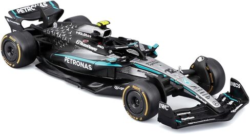 1:43 Model Car for 2025 Race F1 W16 12# Kimi Antonelli F1 63# George Russell Formula Racing Alloy Car Diecast Model (1/43 W16 12# W/Helmet) in Saudi Arabia