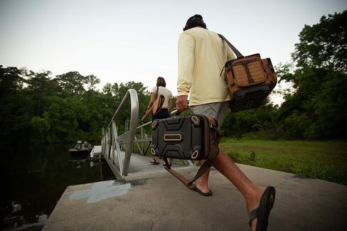 Plano Guide Series 3600 Tackle Bag, Medium, Beige 1680 Denier Fabric with Waterproof Base, Includes 5 Stowaway Utility Boxes, Premium Fishing Storage for Baits & Lures in Kuwait