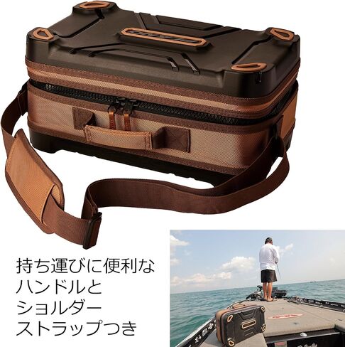 Plano Guide Series 3600 Tackle Bag, Medium, Beige 1680 Denier Fabric with Waterproof Base, Includes 5 Stowaway Utility Boxes, Premium Fishing Storage for Baits & Lures in Kuwait