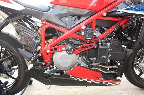 T-Rex Racing All Years Ducati 848/1098 / 1198 / R/S/SP زلاقات بإطار بدون قطع - أحمر in Kuwait
