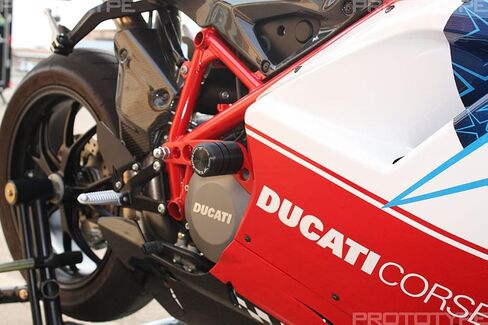 T-Rex Racing All Years Ducati 848/1098 / 1198 / R/S/SP زلاقات بإطار بدون قطع - أحمر in Kuwait