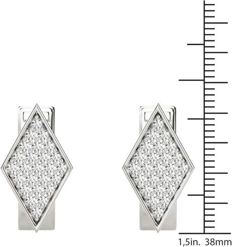 Black Diamonds Cufflinks 14K White Gold AGS Certified 1.00 Ctw. in Saudi Arabia