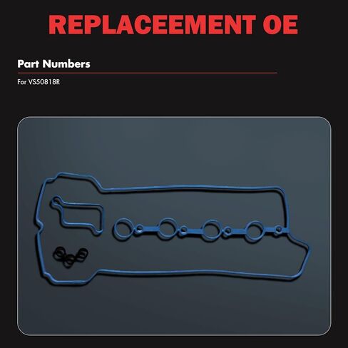 Engine Valve Cover Gasket Compatible with 2012-2019 for Hyundai Accent 1.6L;2017-2020 for Hyundai Elantra 1.6L;2014-2020 for Kia Forte5 1.6L, OE# VS50818R in Saudi Arabia