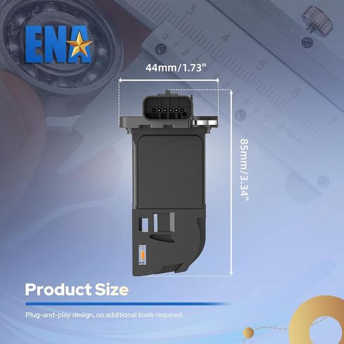 ENA جهاز قياس تدفق الهواء الشامل MAF متوافق مع Ford F250 F350 F450 F550 Super Duty Escape Transit Connect 2011 2012 2013 2014 2015 2016 استبدال لـ 8650087 2451331 AF10453 AFLS166 BC3Z12B579A in Saudi Arabia