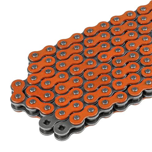 Caltric Orange Drive Chain Compatible with Yamaha YZF-R6 1999 2000 2001 2002 2003 2004 2005-2018 in Saudi Arabia
