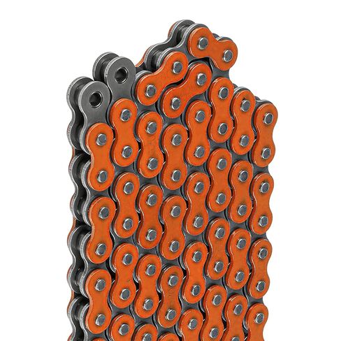 Caltric Orange Drive Chain Compatible with Yamaha YZF-R6 1999 2000 2001 2002 2003 2004 2005-2018 in Saudi Arabia