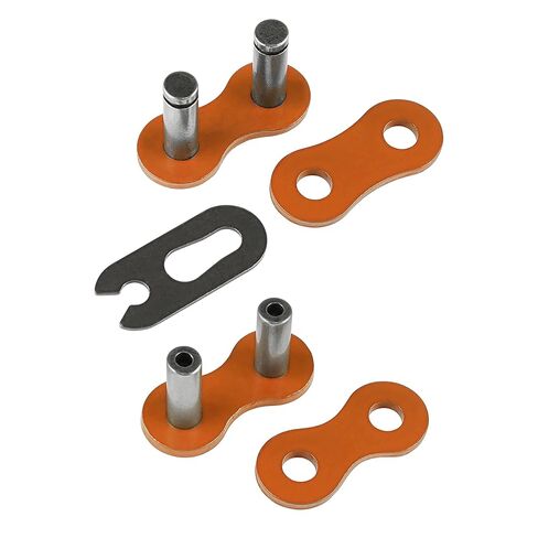Caltric Orange Drive Chain Compatible with Yamaha YZF-R6 1999 2000 2001 2002 2003 2004 2005-2018 in Saudi Arabia