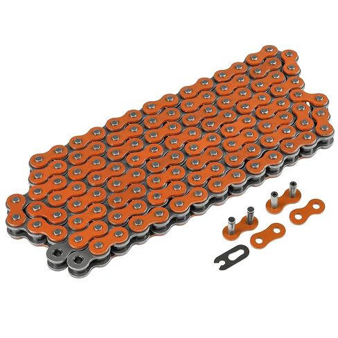 Caltric Orange Drive Chain Compatible with Yamaha YZF-R6 1999 2000 2001 2002 2003 2004 2005-2018 in Saudi Arabia