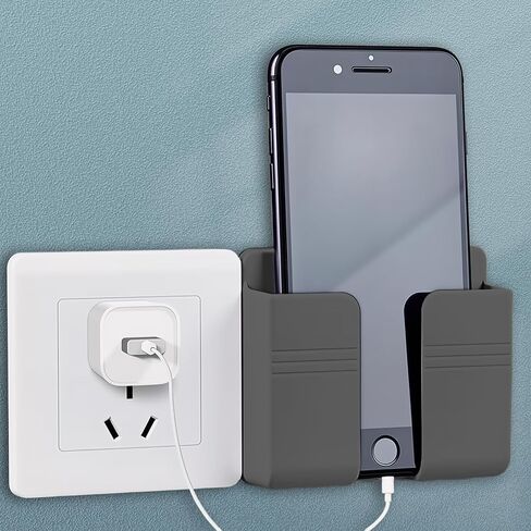 3-Pack Hole-Free Remote Holder Universal– Eliminates Need to Drill Holes in Your Wall (Grey) in Saudi Arabia