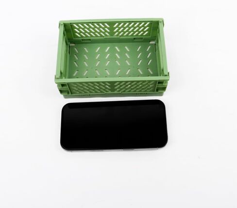 4 Pack Multicolor Stackable Storage Bins – Foldable & Durable Organizers for Kitchen, Office, or Drawer. Space-Saving Design for Home & Workspace! in Saudi Arabia