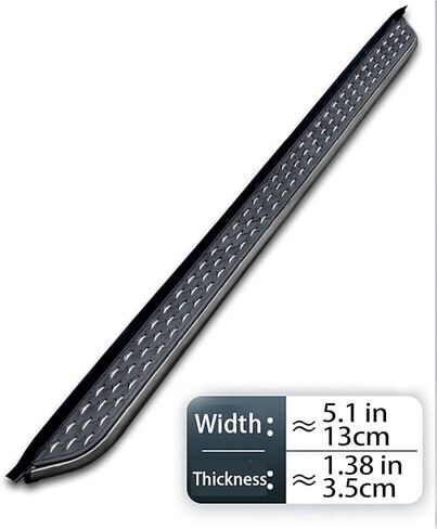 2PCS Running Boards for Jeep Grand Cherokee 2022-2025(Exc.4XE) Side Steps Complete Kit Car Nerf Bar Accessories New Upgrade Black Panel All-New Upgrade Black&Sliver(BXGMTXH) in Saudi Arabia