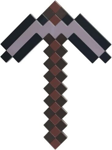 إكسسوار أزياء Disguise Netherite Pickaxe، معدات أزياء Minecraft الرسمية للأطفال، مقاس واحد in Saudi Arabia