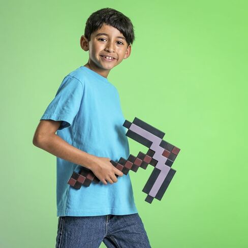 إكسسوار أزياء Disguise Netherite Pickaxe، معدات أزياء Minecraft الرسمية للأطفال، مقاس واحد in Saudi Arabia