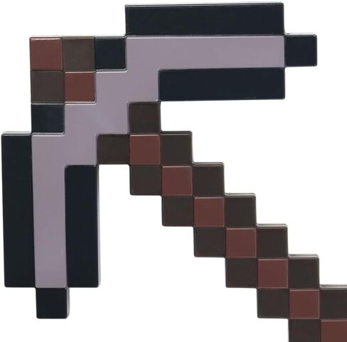 إكسسوار أزياء Disguise Netherite Pickaxe، معدات أزياء Minecraft الرسمية للأطفال، مقاس واحد in Saudi Arabia