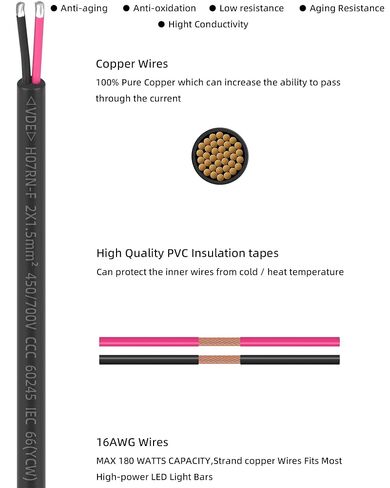 16AWG DT 2pin ذكر أنثى الأسلاك تسخير عدة تمديد، 10ft للماء تمديد التوصيل والتشغيل 2 دبوس مقبس موصل سلك الحبل للسيارات الطرق الوعرة أدى ضوء بار القيادة الضباب قارب الشاحنات أضواء العمل in Kuwait