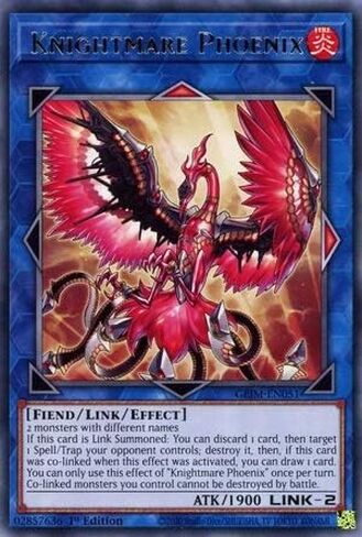 Knightmare Phoenix - GEIM-EN051 - Rare - 1st Edition in Saudi Arabia