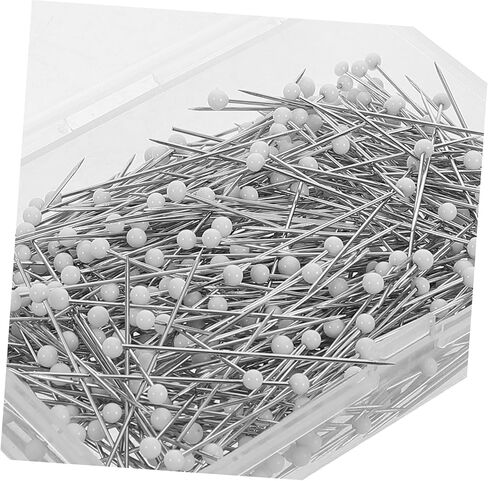 Artibetter 500pcs Glass Head Sewing Pins for Dressmaking Quilting and Crafting Durable DIY Pins for Fabric Positioning and Precision Sewing Projects in Saudi Arabia