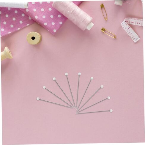 Artibetter 500pcs Glass Head Sewing Pins for Dressmaking Quilting and Crafting Durable DIY Pins for Fabric Positioning and Precision Sewing Projects in Saudi Arabia