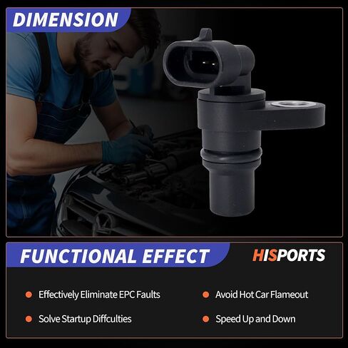 HiSport Transmission Speed Sensor - Compatible with Polaris RZR 570 800 900 1000 Turbo Replaces 4012167 4013908 3234299 3234508 in Saudi Arabia