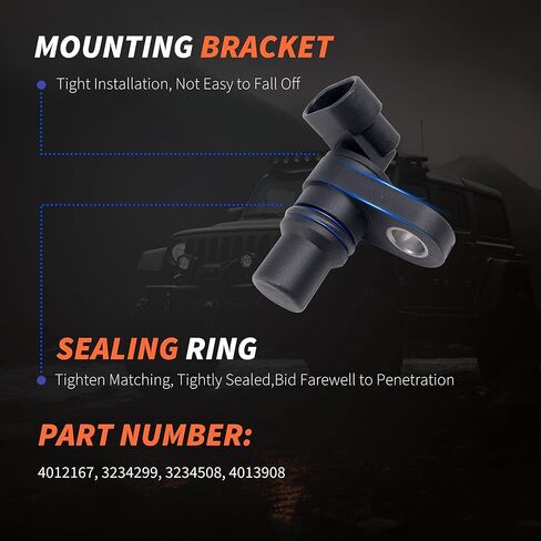 HiSport Transmission Speed Sensor - Compatible with Polaris RZR 570 800 900 1000 Turbo Replaces 4012167 4013908 3234299 3234508 in Saudi Arabia