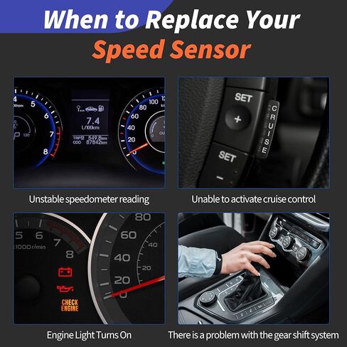 HiSport Transmission Speed Sensor - Compatible with Polaris RZR 570 800 900 1000 Turbo Replaces 4012167 4013908 3234299 3234508 in Saudi Arabia