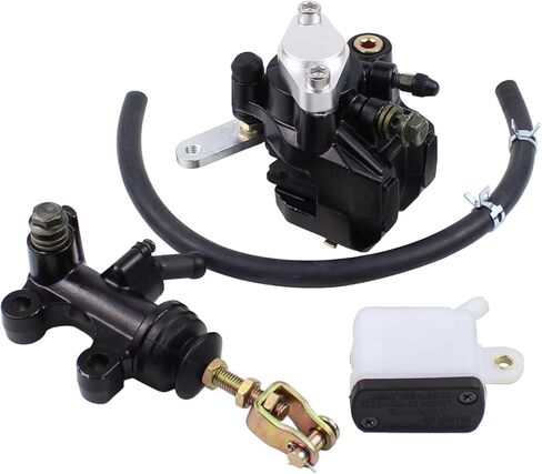 Rear Brake Caliper With Pads and Rear Brake Master Cylinder Assembly for Honda ATC 200X 1983 1984 1985 in Saudi Arabia