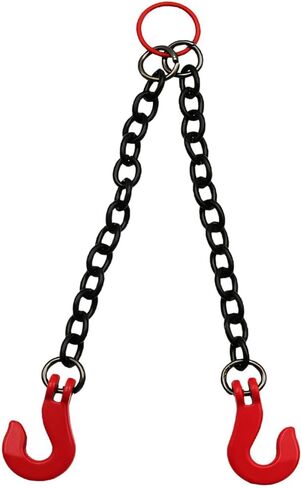 سلسلة رفع سيارة RC سلسلة رفع حبال متينة، استبدال مباشر، قطع غيار متينة محاكاة ملحقات سيارة RC، 2 خطاف in Kuwait