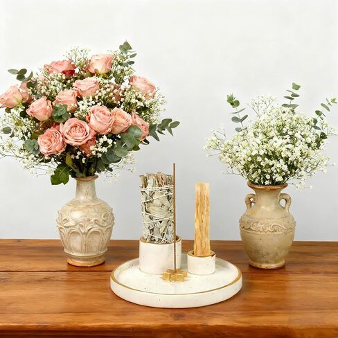 حامل بالو سانتو من السيراميك، حامل حكيم أزرق، حامل عصي بالو سانتو، حامل لطخة حكيم، وعاء لطخة حكيم، حامل حكيم للحرق، صائد الرماد لبالو سانتو، حامل البخور، مبخرة in Kuwait