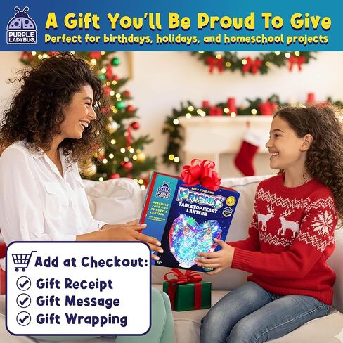 PRISMIC Build a Bear Kit 3D Light DIY Craft Kits - Art Crafts for Kids Ages 8-12, Gifts for Girls 8 9 10 11 12+ Year Old, Birthday Gifts, Tween Girls Gifts, Unique Gifts for Teen Girls in Kuwait