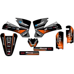 2002-2008 SX 65 Surge Orange Senge Graphics مجموعة كاملة مع معرف رايدر. متوافق مع كيه تي إم in Kuwait