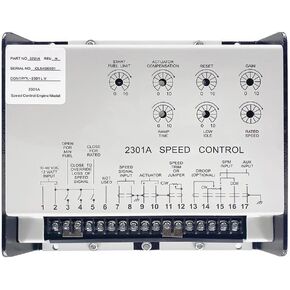 2301A Enginel Speed ​​Controller 9907-014 لوحة تحكم محافظ السرعة لاستبدال أجزاء المولد in Kuwait