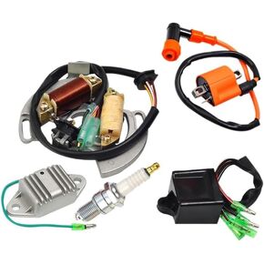 Ignition Coil Stator Coil Ignition Coil Spark CDI Box Voltage Regulator Rectifier Stator Kit for YFS200 1997-2001 2000 1999 Ignition Coil in Saudi Arabia