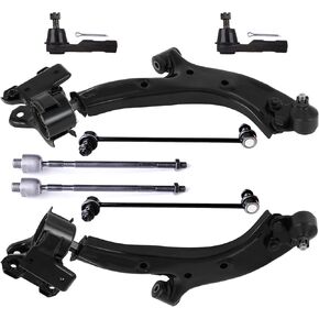 8PCS ASTOU Front Suspension Kit fit for 2007-2011 for Honda CR-V Lower Control Arm And Ball Joints Outer Inner Tie Rod Ends Sway Bar Links in Kuwait